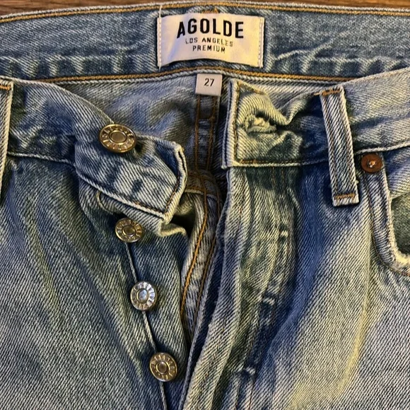 Agolde size 27 straight